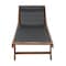 Alaterre Furniture Caspian Eucalyptus Wood Outdoor Lounge Chair with Mesh Seating, Set of 2 ANCP011EBO - alternate 2